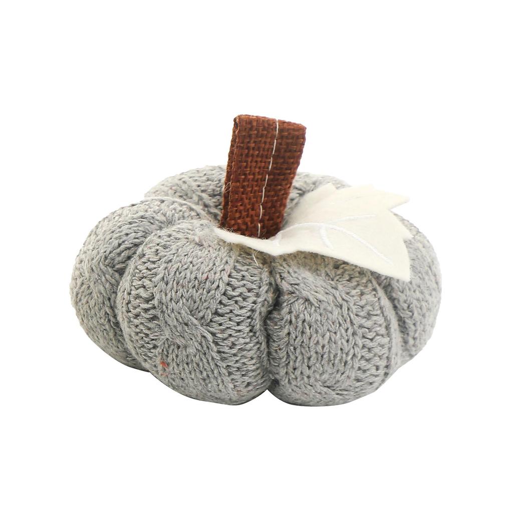 Handmade Orange Pumpkin Hanging Ornaments for Christmas and Thanksgiving Decorations