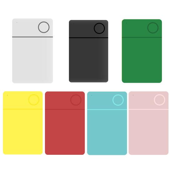 GPS Tracker Card Wallet Finder Wireless Charging IP67 Waterproof Anti-loss Device for Luggage Passports Purse