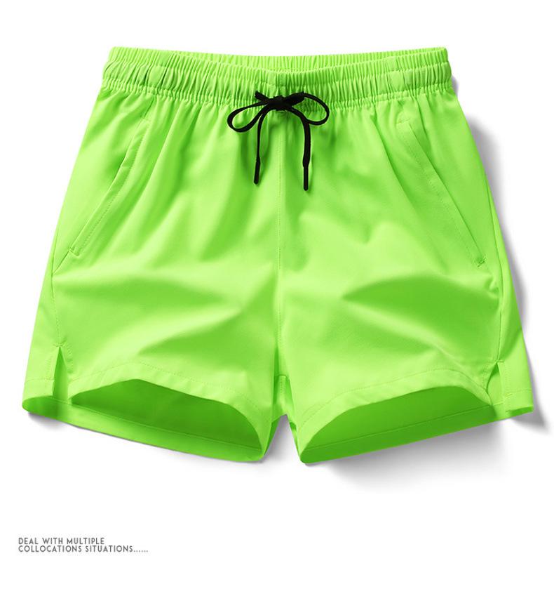 Men's Summer Running Shorts - Split Track & Field Fitness Outerwear