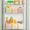 4Pcs Refrigerator Organizer Food-Grade Plastic Storage Container BPA-Free Fruits Vegetables Fridge Storage Box Kitchen Organizer