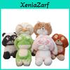Entzückende Kaninchen-Plüschpuppe, gesichtsbedeckendes Spielzeug für Kinder, weich, lustig, Versteckspiel