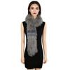 Winter Scarf Solid Color Thickened Plush Soft Thick Warm Extra Long Scarf Winter Outdoor Imitation Fur Neck Warmer