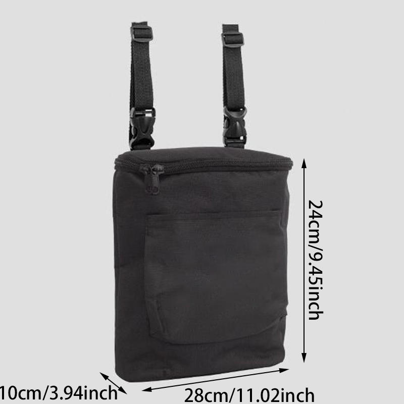 Multi Functional Bicycle Clutch with Large Capacity, Electric and Motorcycle Front Zipper Storage, Motorcycle Accessories
