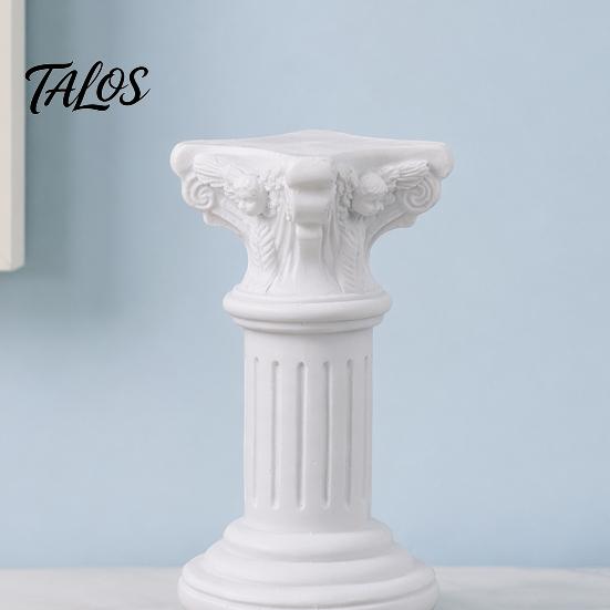 Three-dimensional Column Carvings Roman Ornaments, Resin Greek Architectural Sculptures, Classic Pillar Multi-column Building Decor Decorations