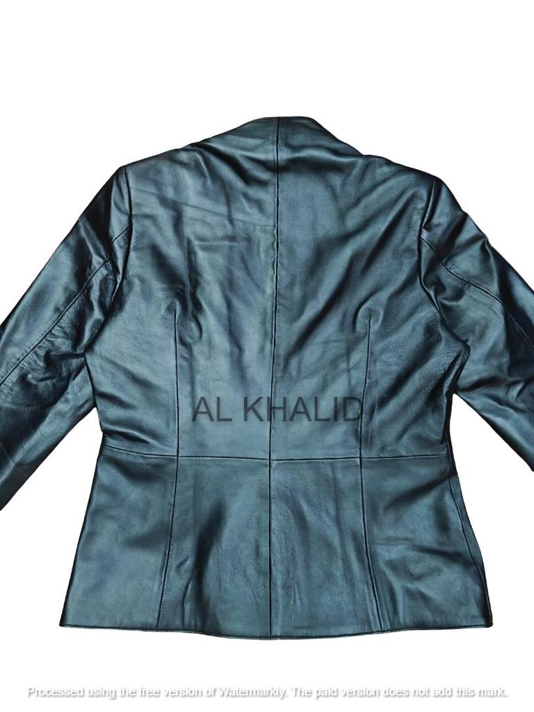 Handmade Women's Black Jacket Genuine Lambskin Leather Motorcycle Stylish Biker