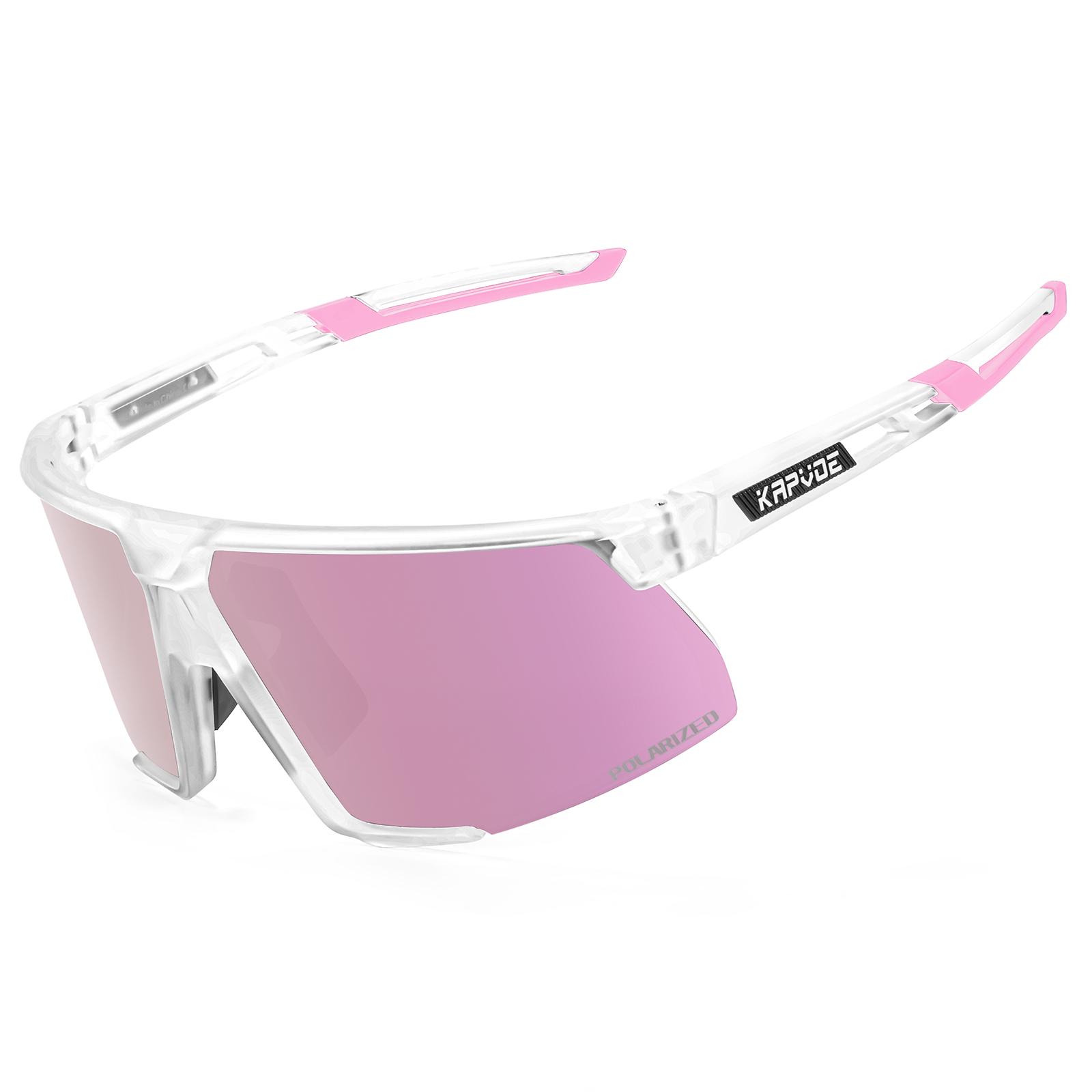 

KAPVOE Polarized Fishing Sunglasses Outdoor Sports Bicycle Sunglasses Men Women MTB Cycling Glasses Road Bike Glasses