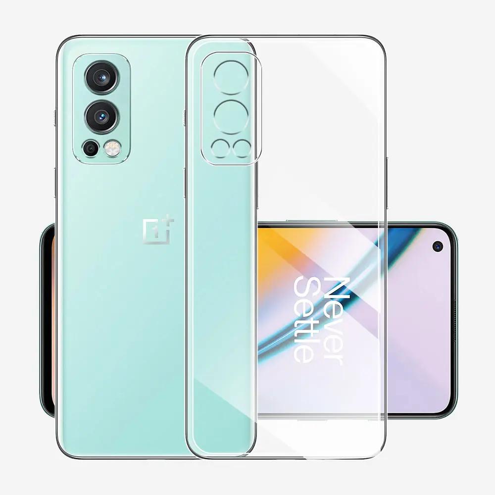 For OnePlus Nord 2 5G Case Ultra Thin Silicone Soft Clear Back Cases Cover For OnePlus Nord 2T 5G Coque Nord 2 5G Fundas Shell