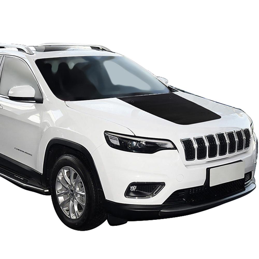 Dekorationsaufkleber Motorhaube Zierleisten für Jeep Cherokee 2014 2015 2016 2017 2018 2019 2020-2025 Auto Außenzubehör