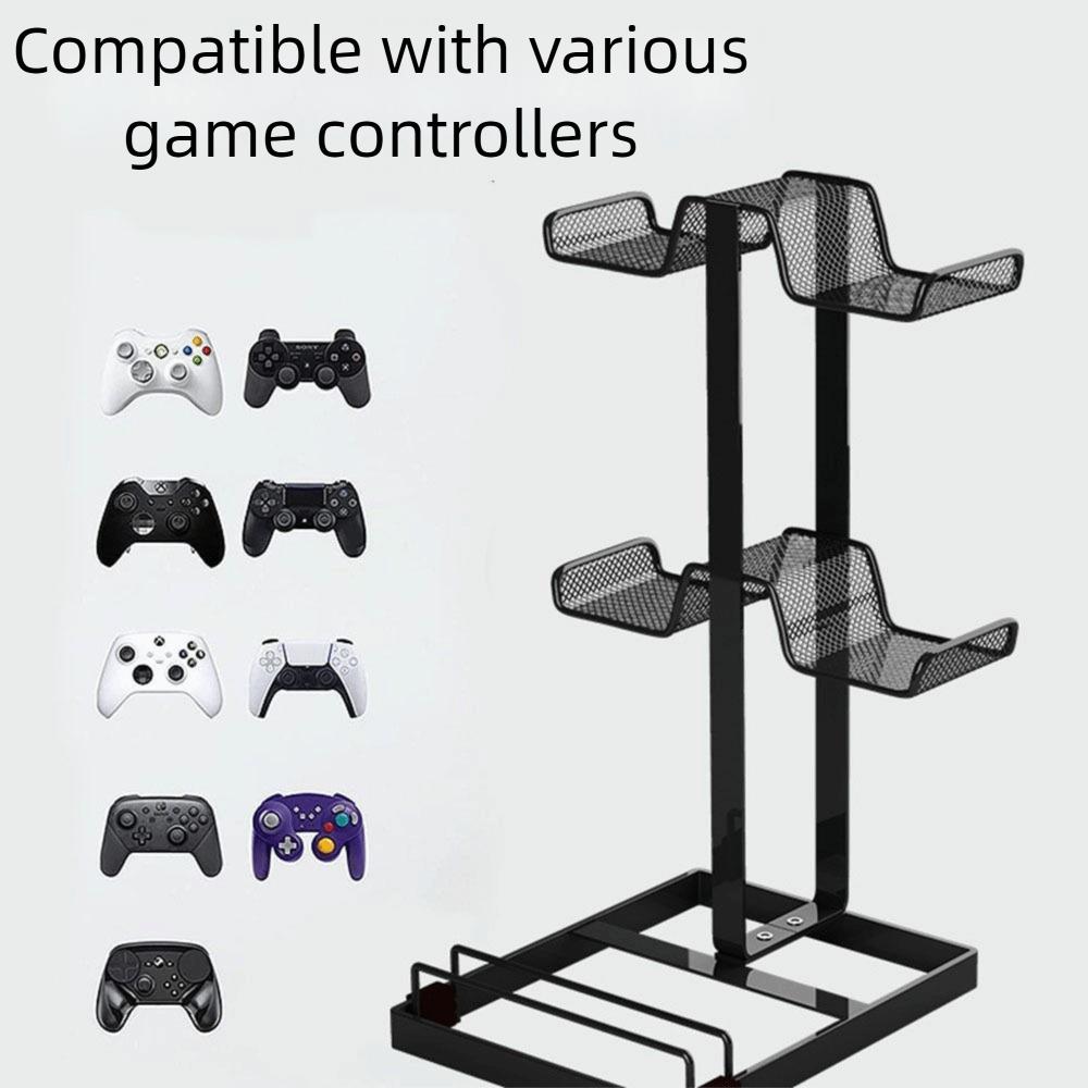 Multi-Tier Game Controller Holder Compatible Headphones Gamepad Display Stand  Gamer Gift