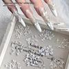 Nail Art 3D Bowknot Decor Set 50PCS for Creative DIY Manicure Beauty Projects