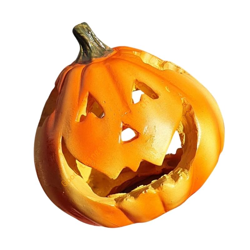 Pumpkins Fish Tanks Decoration Halloweens Theme Festives Fish Tanks Shelter 55KF