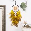 Life Tree Wind Chime Stone Hanging Ornament Fresh Girl Heart Forest Feather Pendant Bedroom Windowsill Creative Decoration