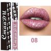 8 Farben Matt Lipgloss Sexy Totenkopf Lippenstift Set Totenkopfkopf Langlebig Wasserdicht Samt Lipgloss Flüssiger Lippenstift