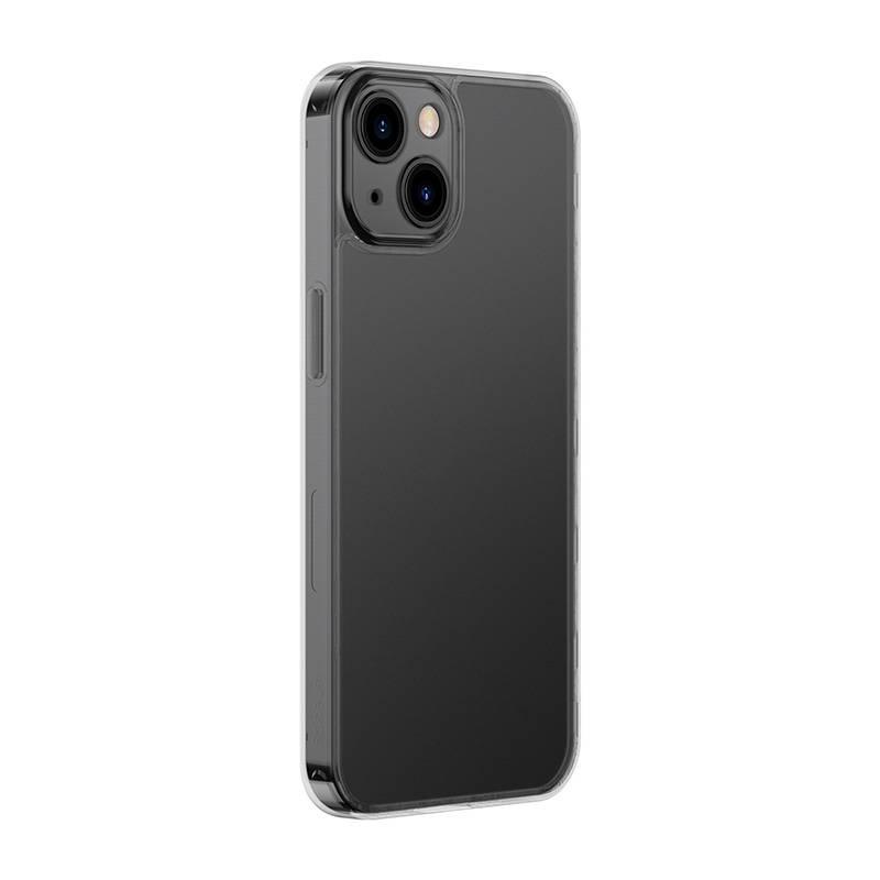 Etui Baseus Frosted Glass Case Do Iphone 13 Pro (Czarne)  + Szkło Hartowane