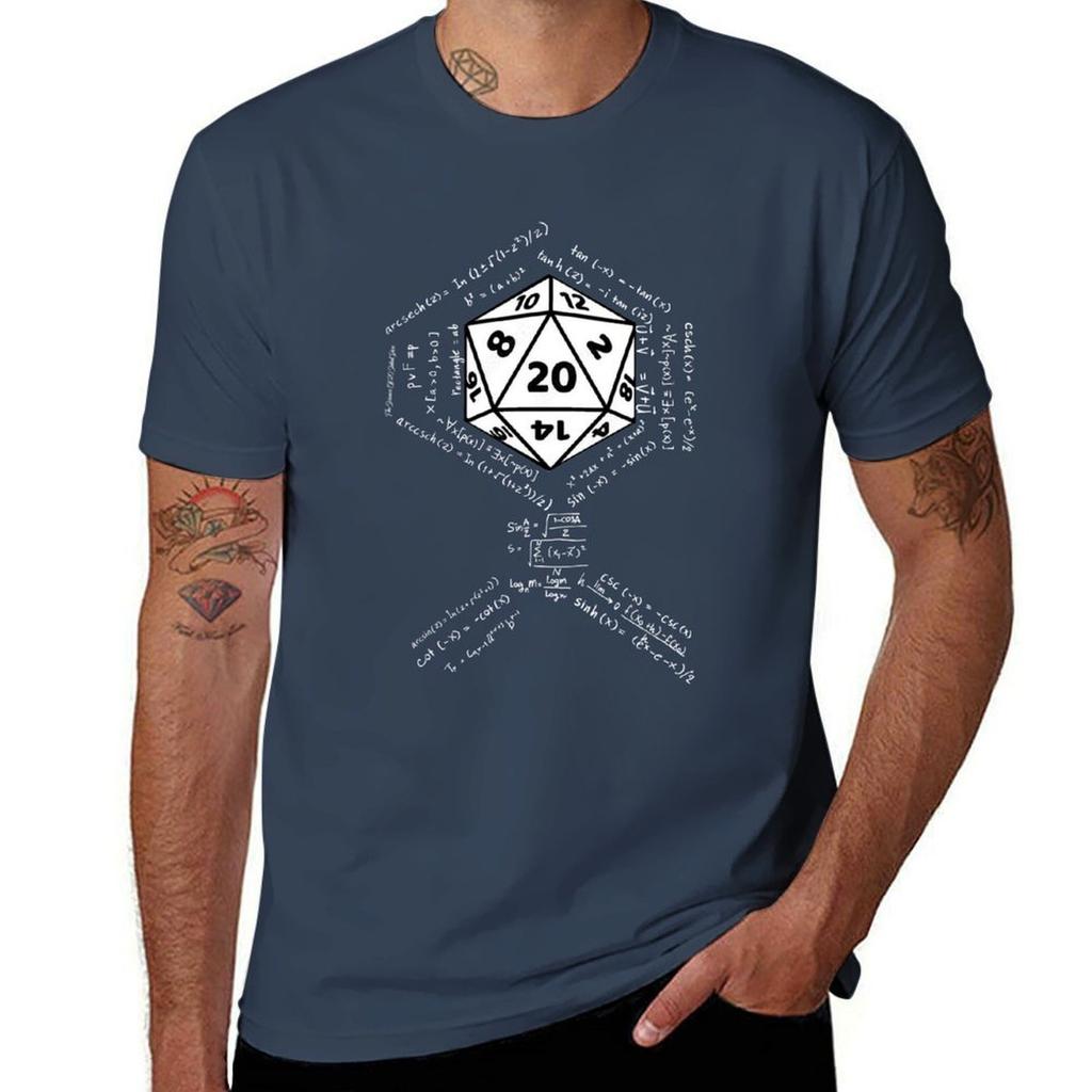 The Science Of 20 Sided Dice Tshirt Casual Graphic Print Tee