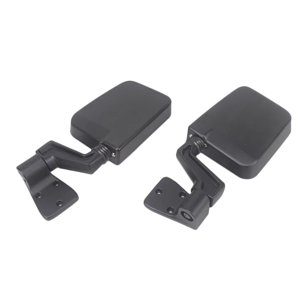 Black Side View Mirror Kit For Jeep Wrangler TJ 1996 1997 1998 1999 2000-2006 Front Left Right Door Rear View Side Mirrors