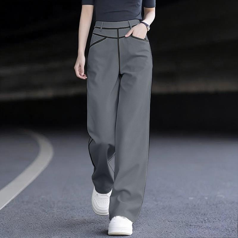 ZANZEA Women Casual Elastic Waist Loose Long Pants