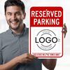 Metal Parking Sign - Rust-Proof Aluminum, Fade Resistant, Business Towing Warning