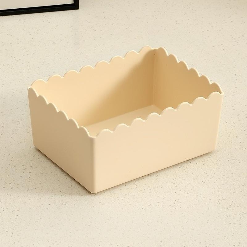 

Desktop Storage Box for Cosmetics, Suitable for Organizing Household Items And Snacks,Perfect for Dorms And Bathrooms