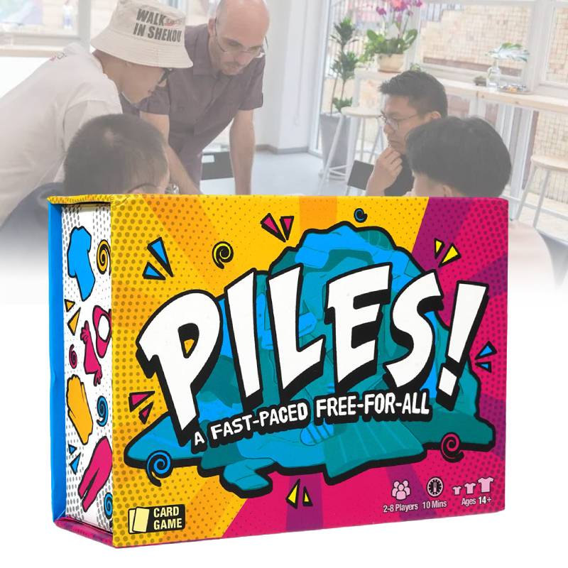 For Fast Paced Free For All Piles Card Games Family Kids Board Game Party Gift