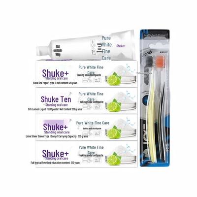 Shuke Baking Soda Whitening Toothpaste Set