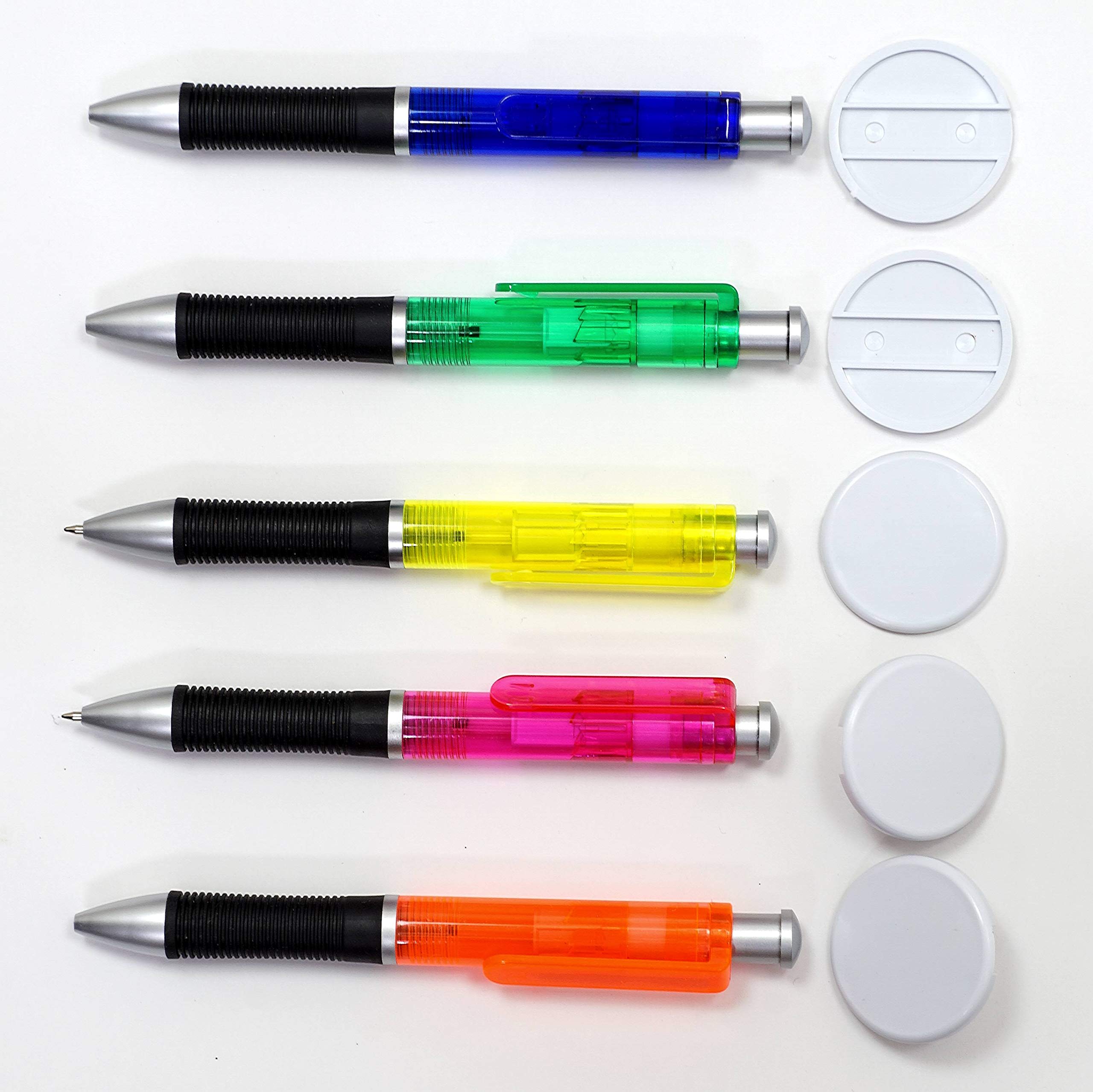 

Super Metallic Point Ballpoint Pen with Mixed Self-Adhesive Plate, Colors, 30-Pack, O-MTK61B-30