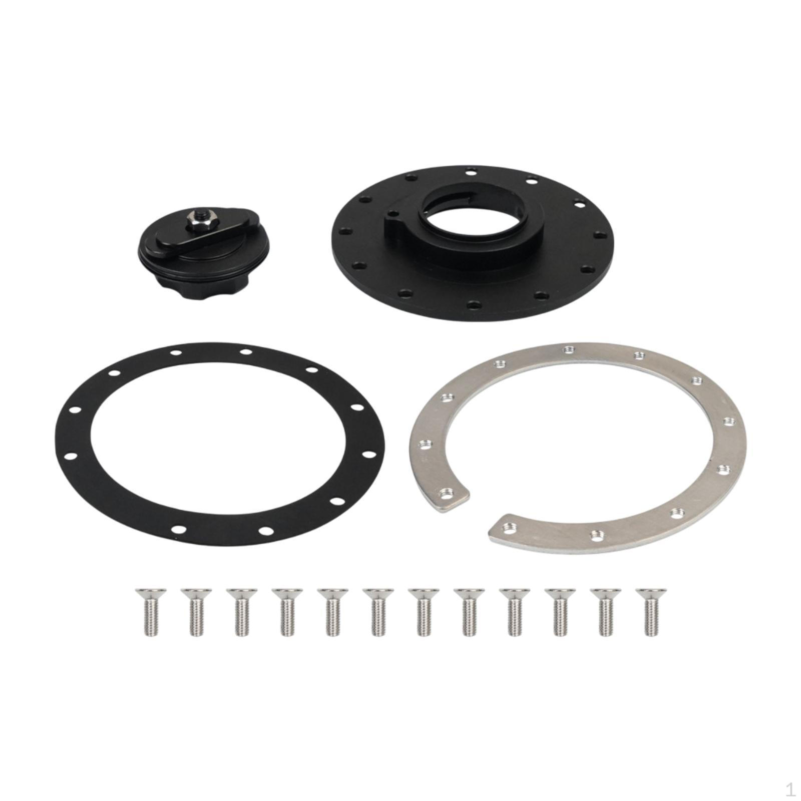 

Комплект вспомогательной крышки масляного бака, профессиональные запасные части с 12 отверстиями Black