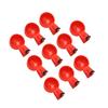 10Pcs Automatic Chicken Water Cups Adjustable Water Volume Prevent Deformation Thread Chicken