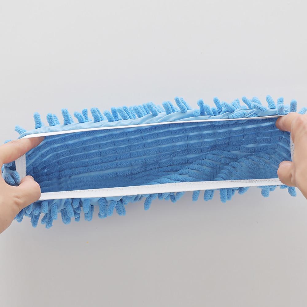 5 pairs Machine Washable Floor Cleaning Tools Microfiber Sweeping Slippers Mop Shoe Covers Home
