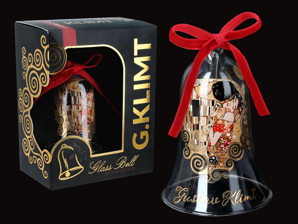 Decorative Porcelain Bell Gustav Klimt Kiss Gift 2