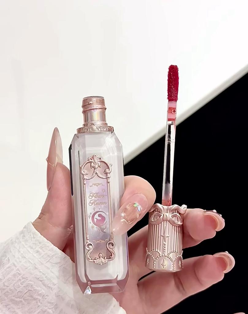 Flower Knows Moonlight Mermaid Lip Glaze Lipstick Mirror Lip Glaze Starlight Foam Sun Crystal Ge03