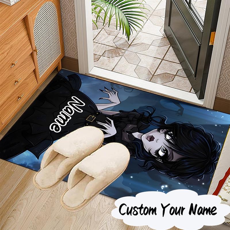 Custom Name Rug Wednesday Carpet Game Rug Area Rug Suitable for Kitchens, Homes, Offices, Living Rooms,Home Decor,Birthday Gift