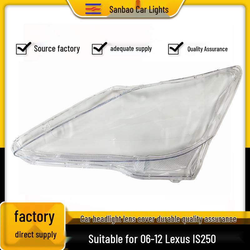 PC Transparent Headlight Cover for 06-12 Lexus IS300/350 Headlight Cover - Left