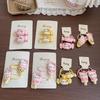 Children's Cotton Cartoon Hair Accessories Set: Cute Clips, Elastic Headbands, Rubber Bands