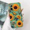 For Realme C67 4G RMX3890 Back Cover Realme C67 5G Case Girly Flower Butterfly Fashion Funda Soft Liquid Silicone Bumper Etui