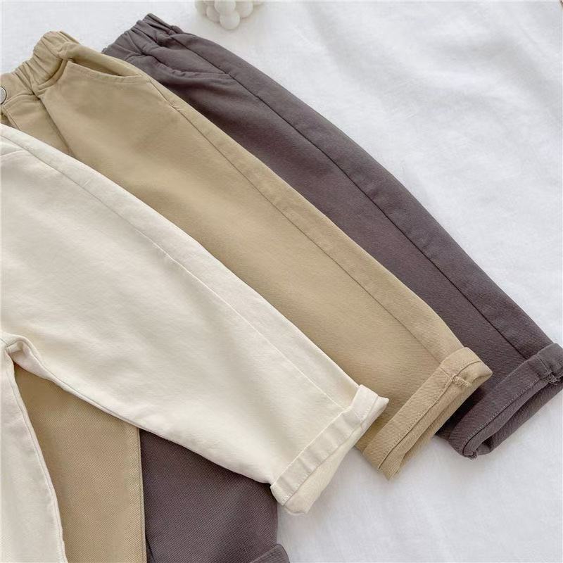 Frühlingsturnhose für Kinder - Leichte Freizeithose für Kleinkinder Jungen & Mädchen, Lockerer Schnitt für Frühling & Herbst