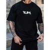 Summer Gym Men's CBUM Cotton T-Shirt Thavage Muscular Tshirt Fitness Joggers Pure Cotton Shirt CBUM Tshirt Short Sleeve Clothing