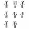 Authentic ATV, Dirt Bike & Scooter Spoke Wrench - CNC Machined With 10 Interchangeable Black Tips, Size 5.0-6.8