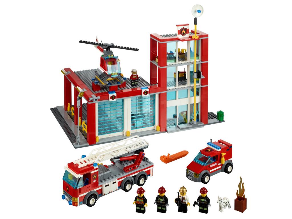 LEGO Fire Station 60004 Product City