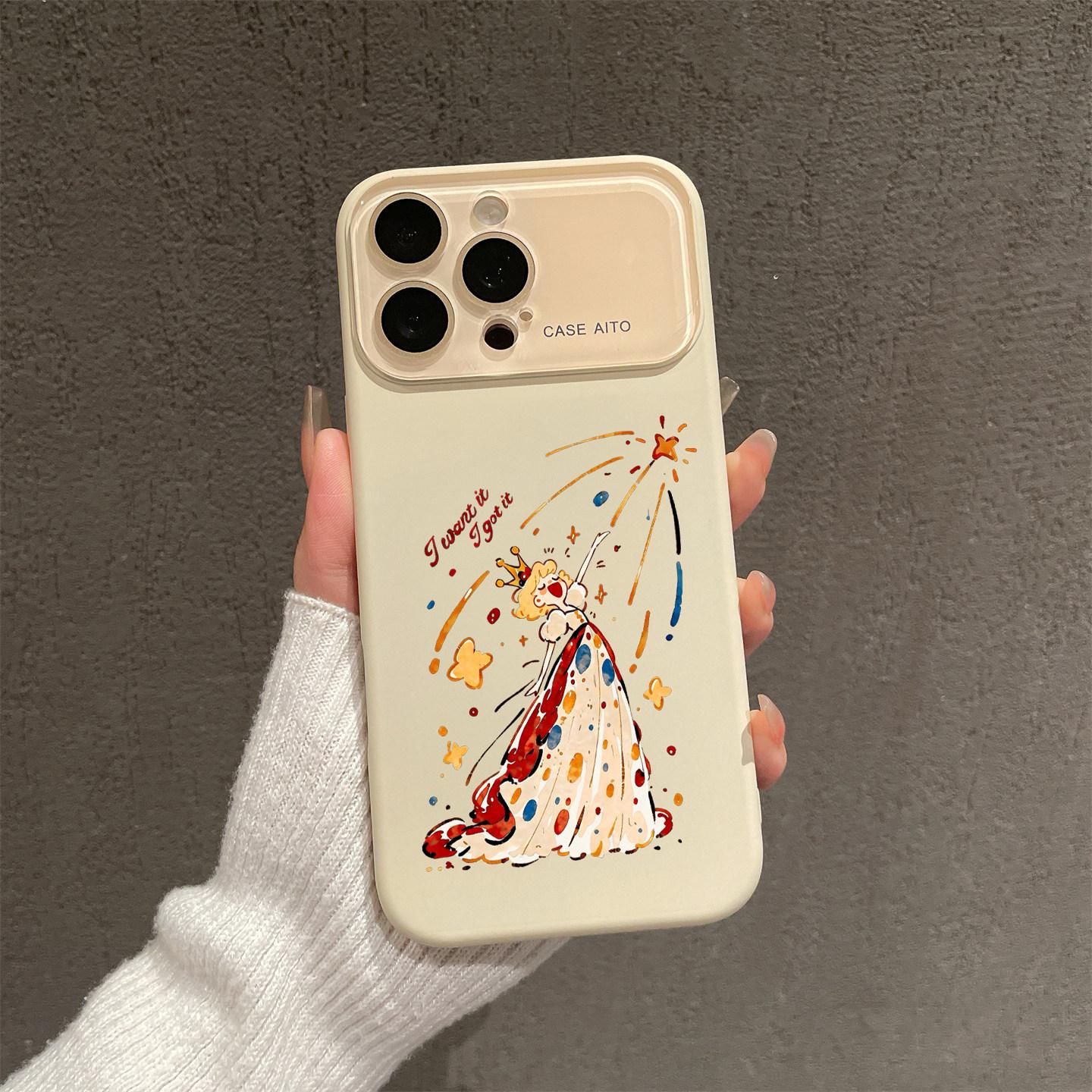 Cartoon princess is suitable for Apple 17promax new mobile phone case personalized iPhone cartoon apple 17promax