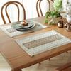 4pcs with Tassel Boho Burlap Placemats Bohemia Linen Braided Place Mats  Coffee Table