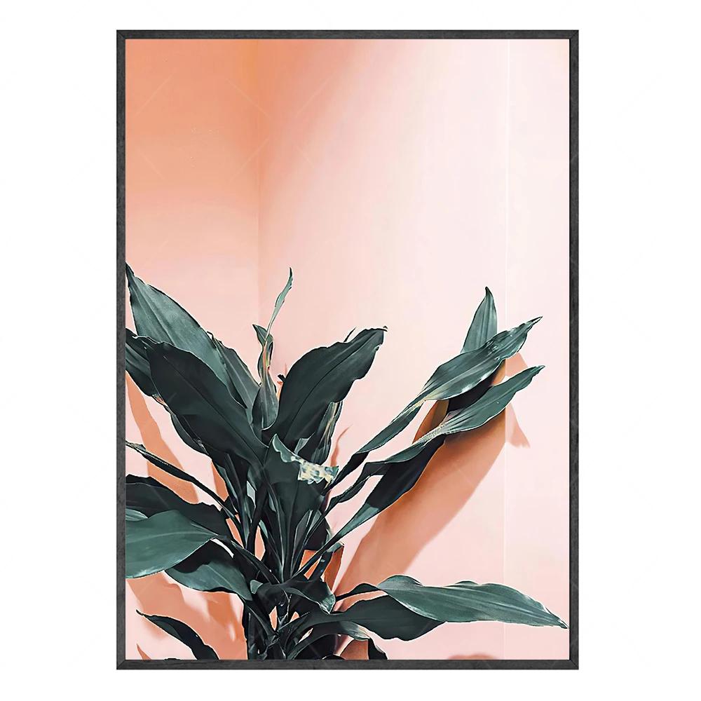 

Бохо Монстера Пальмовые листья Настенные рисунки Солнце Луна Настенные постеры Линия Геометрия Плакат Украшения Абстрактное искусство Живопись Настенный декор 21x30cm No Framed