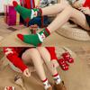 Winter Socks Christmas Stockings Floor Socks Polyester Fiber Socks For Women Girl Gift