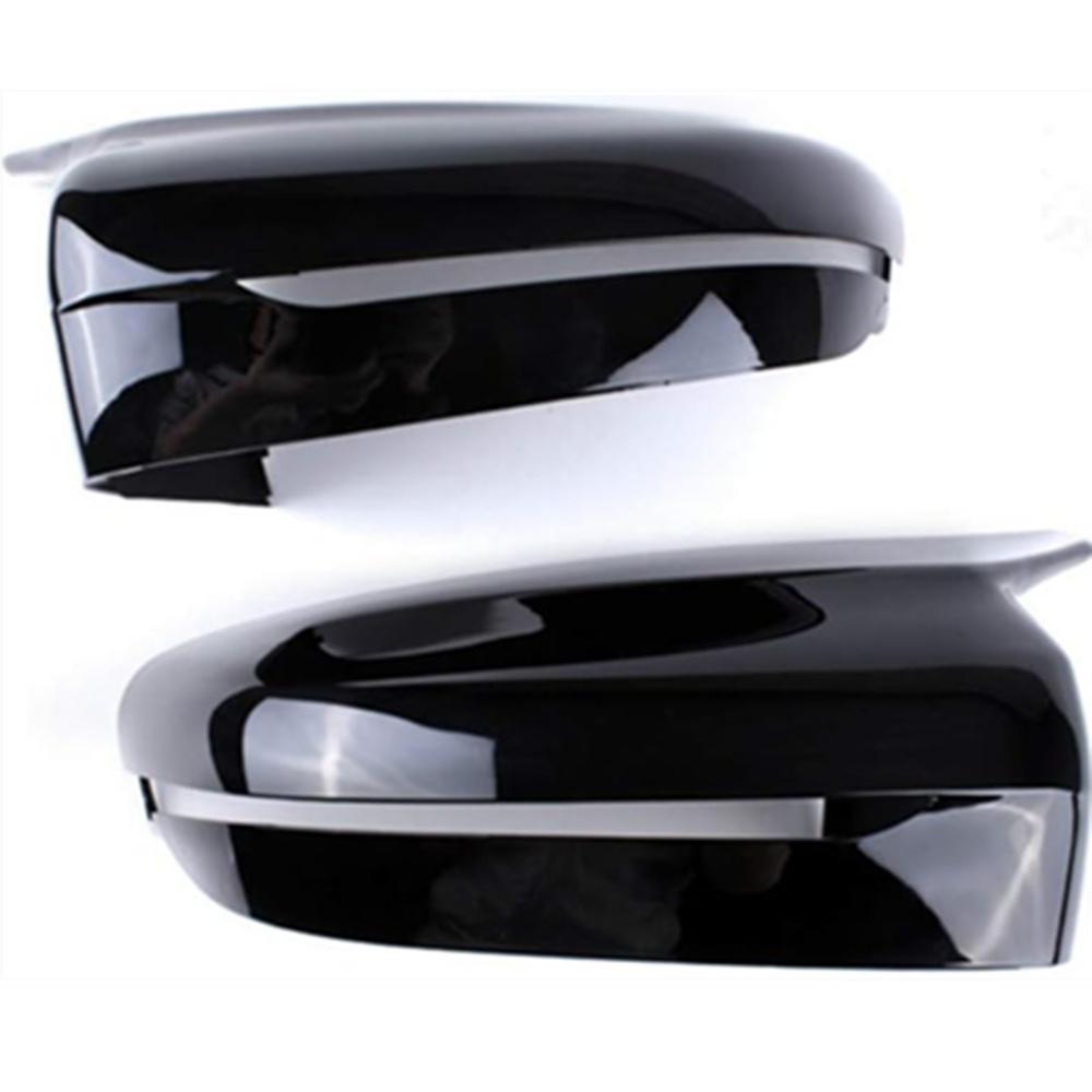 Gloss Black Mirror Cover Caps Fit for BMW G20 G21 G22 G23 G30 G38 M STYLE RHD