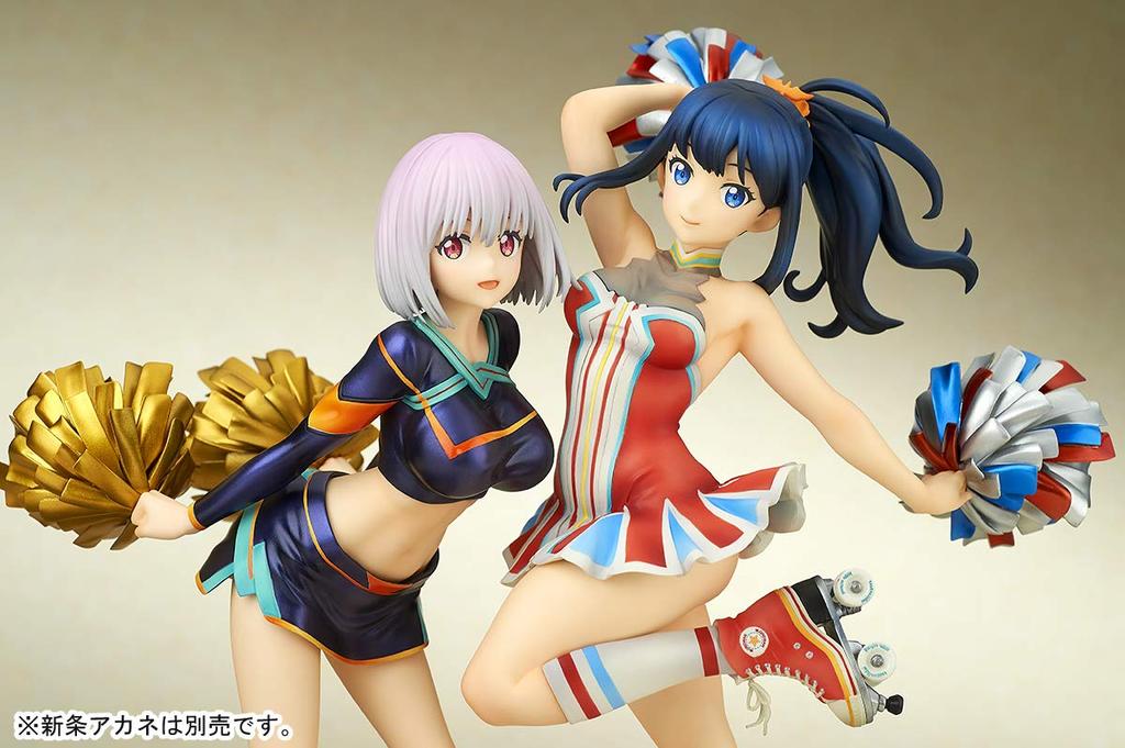 QuesQ SSSS.GRIDMAN Takara Rikka Cheerleader Style 1/7 Scale PVC Painted Complete Figure