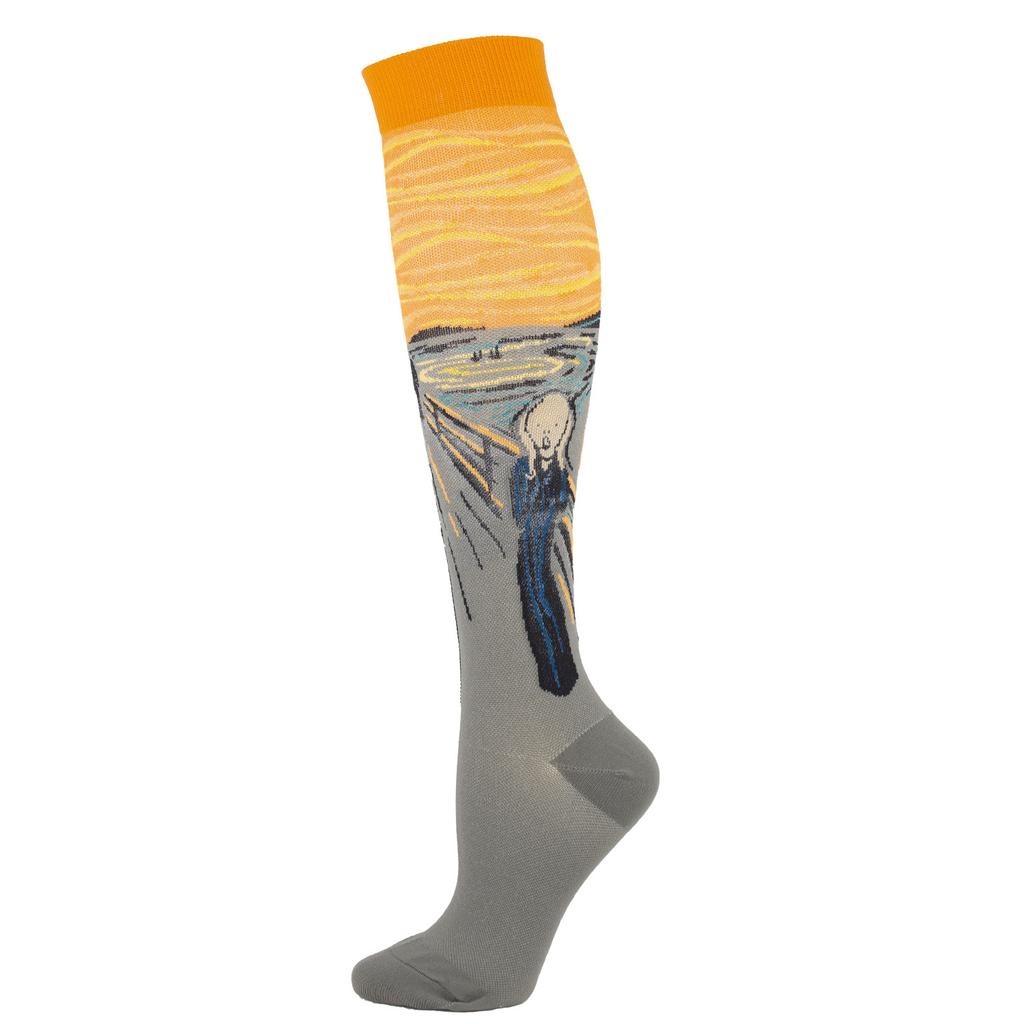 Sports Pressure Socks, Famous Painting Mona Lisa Socks, Compression Socks, Outdoor Elastic Socks