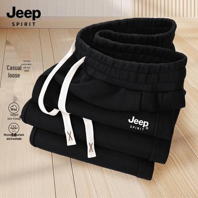 JEEP SPIRIT Pánské 2025 Podzimní Ležérní Jogger Tepláky