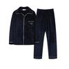 Men's Winter Coral Fleece Pajamas - Thickened Flannel, Outdoor-Friendly, One-Piece.