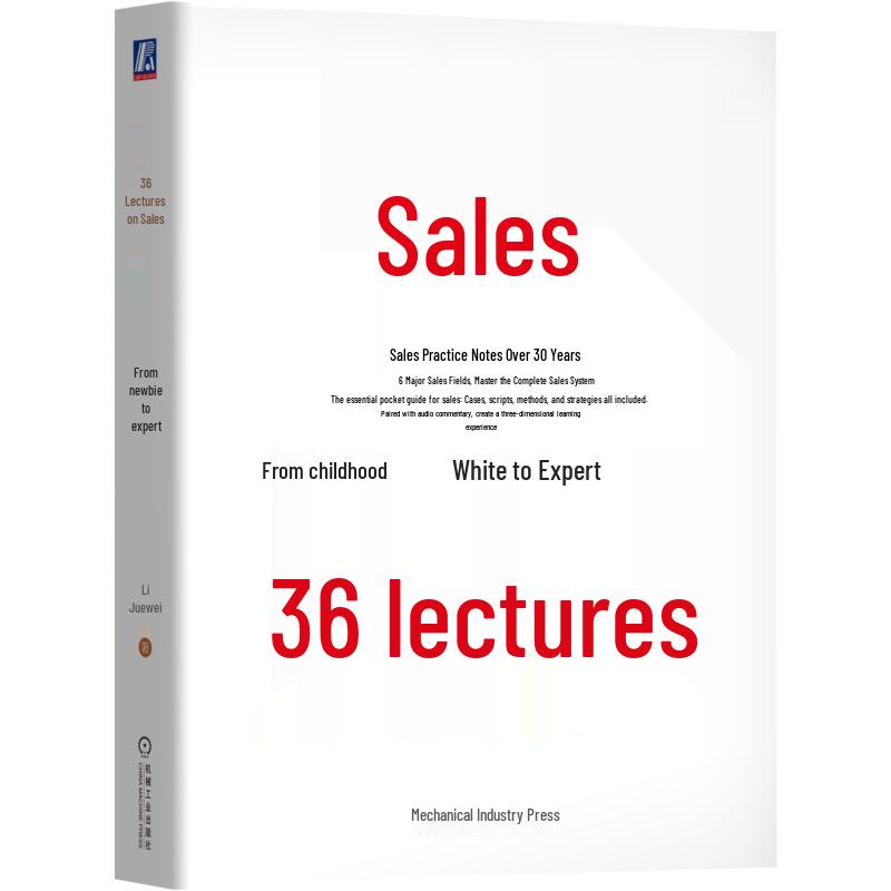 Sales 36 Lectures: From Novice to Master