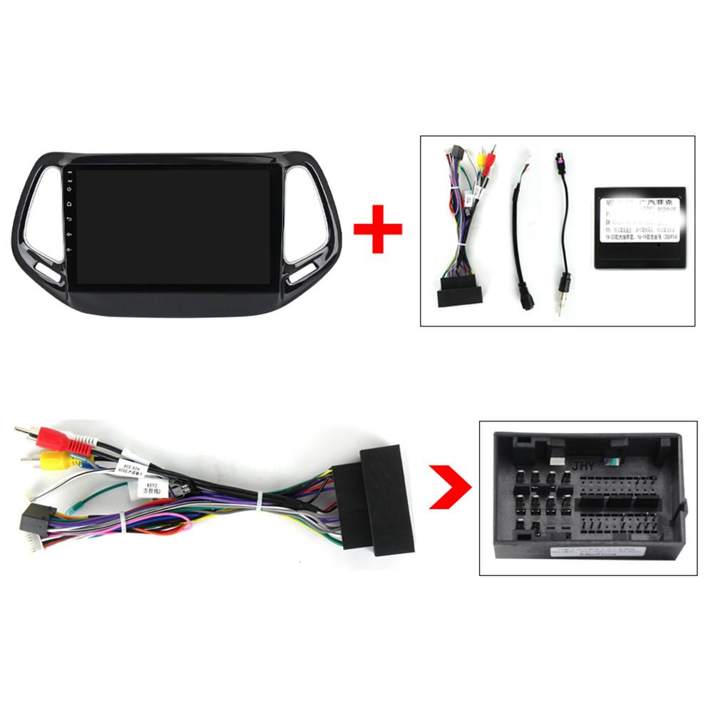 For Jeep Compass MP 2017 - 2020 Android Car Radio Multimedia Video Player Navigation GPS Carplay Touch Screen Auto Stereo Intelligent Systems